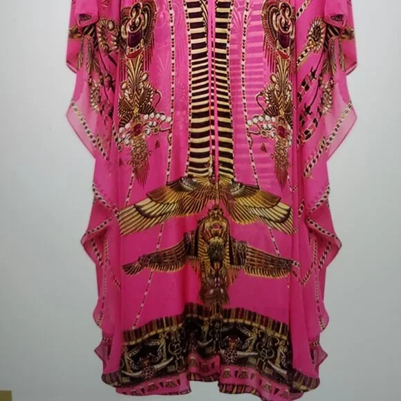 Long Kaftan with waist detail Song of the Scarab - Camilla - Picture 7 of 10